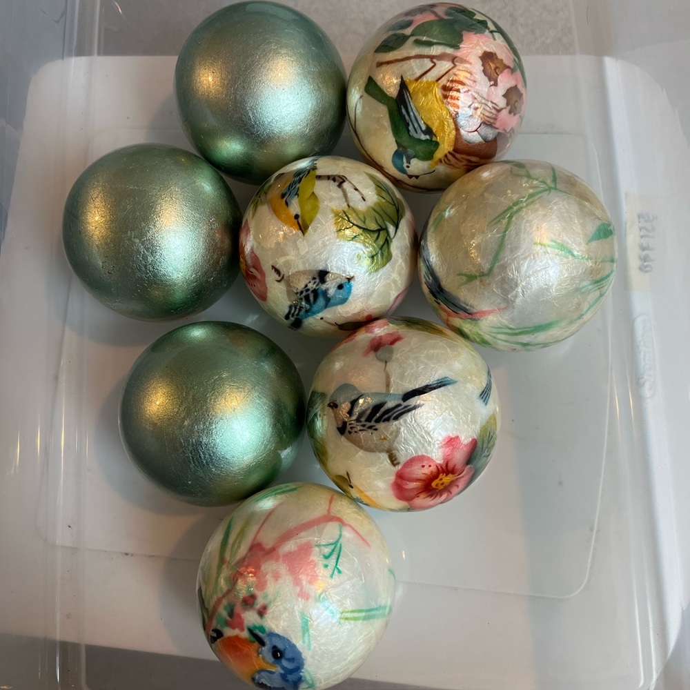 Pier 1 decorative orbs
